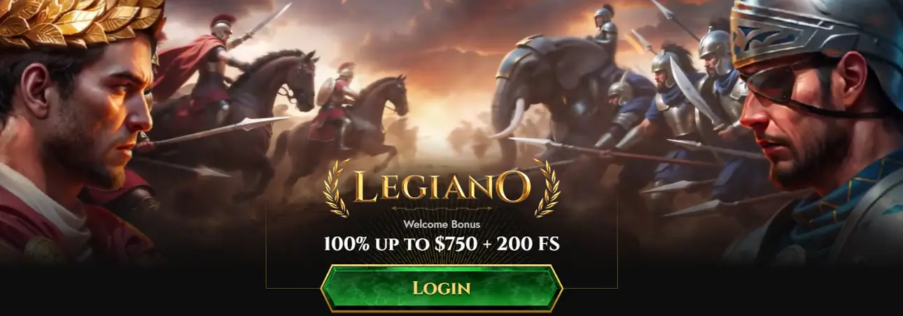 Legiano Casino Bonus