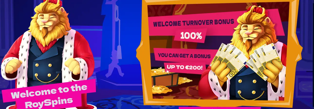 RoySpins Casino Bonus
